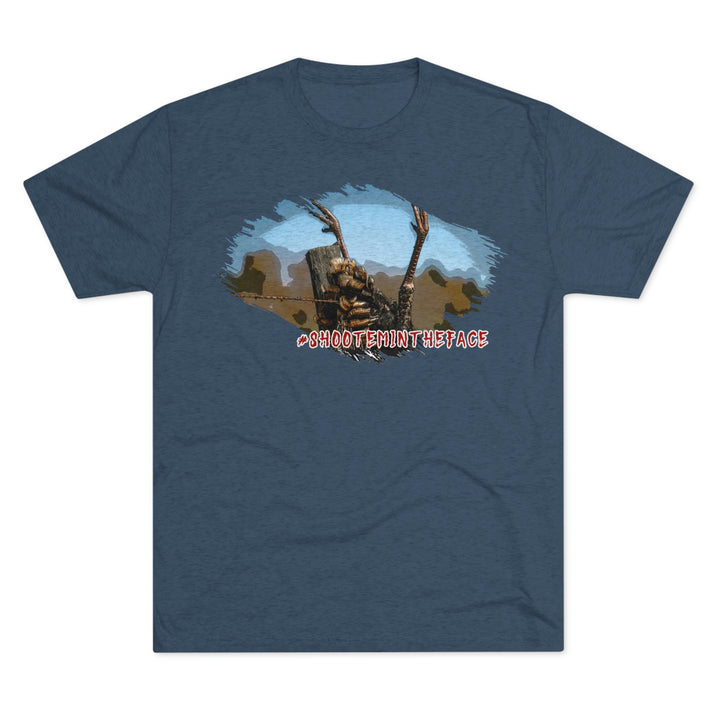 Post Hanger #shootemintheface Premium Tri-Blend Tee