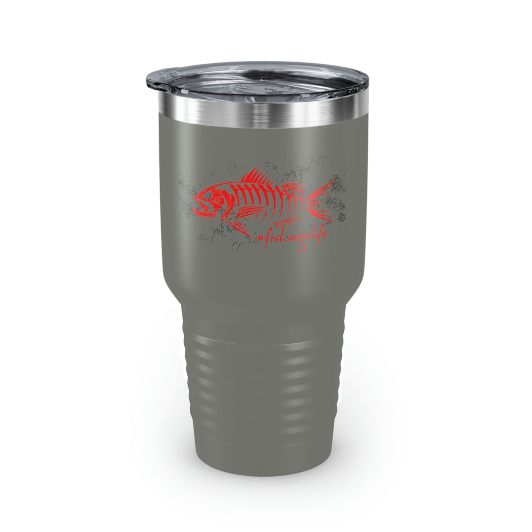 #FishingLife Ringneck Tumbler, 30oz