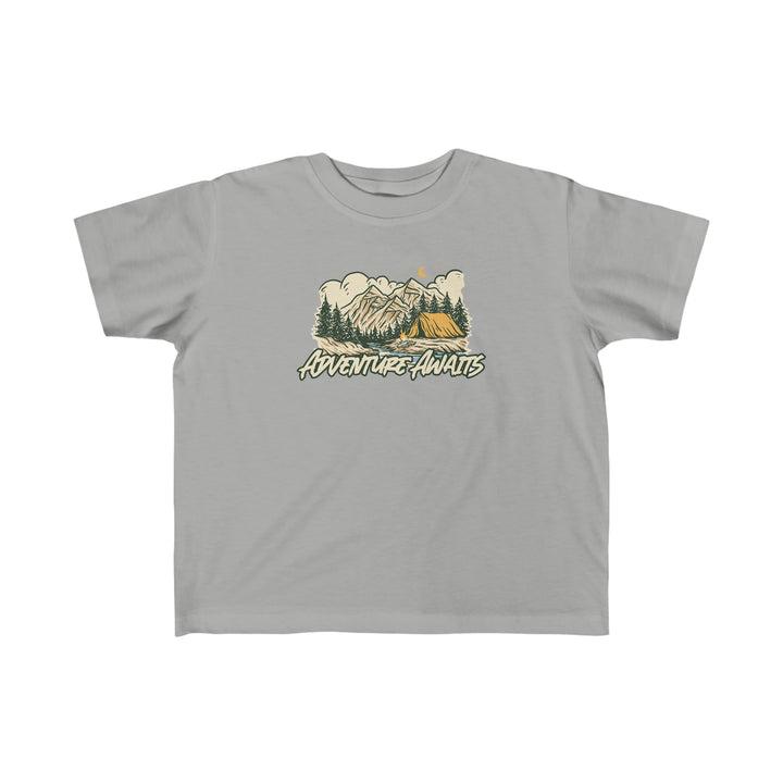 Kid's Adventure Awaits - Fine Jersey Tee