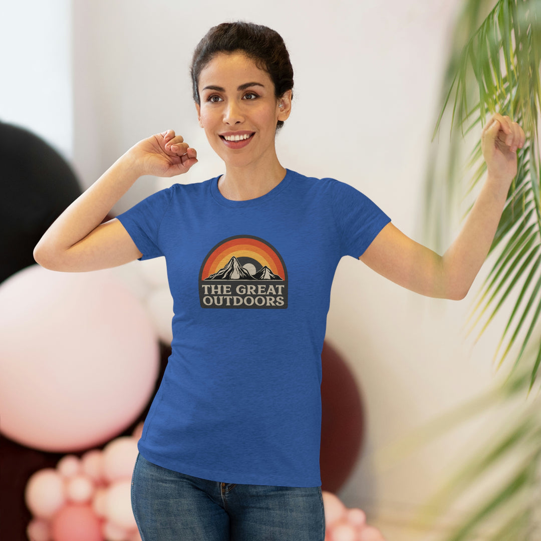 The Great Outdoors Women's Premium Tri-Blend Tee