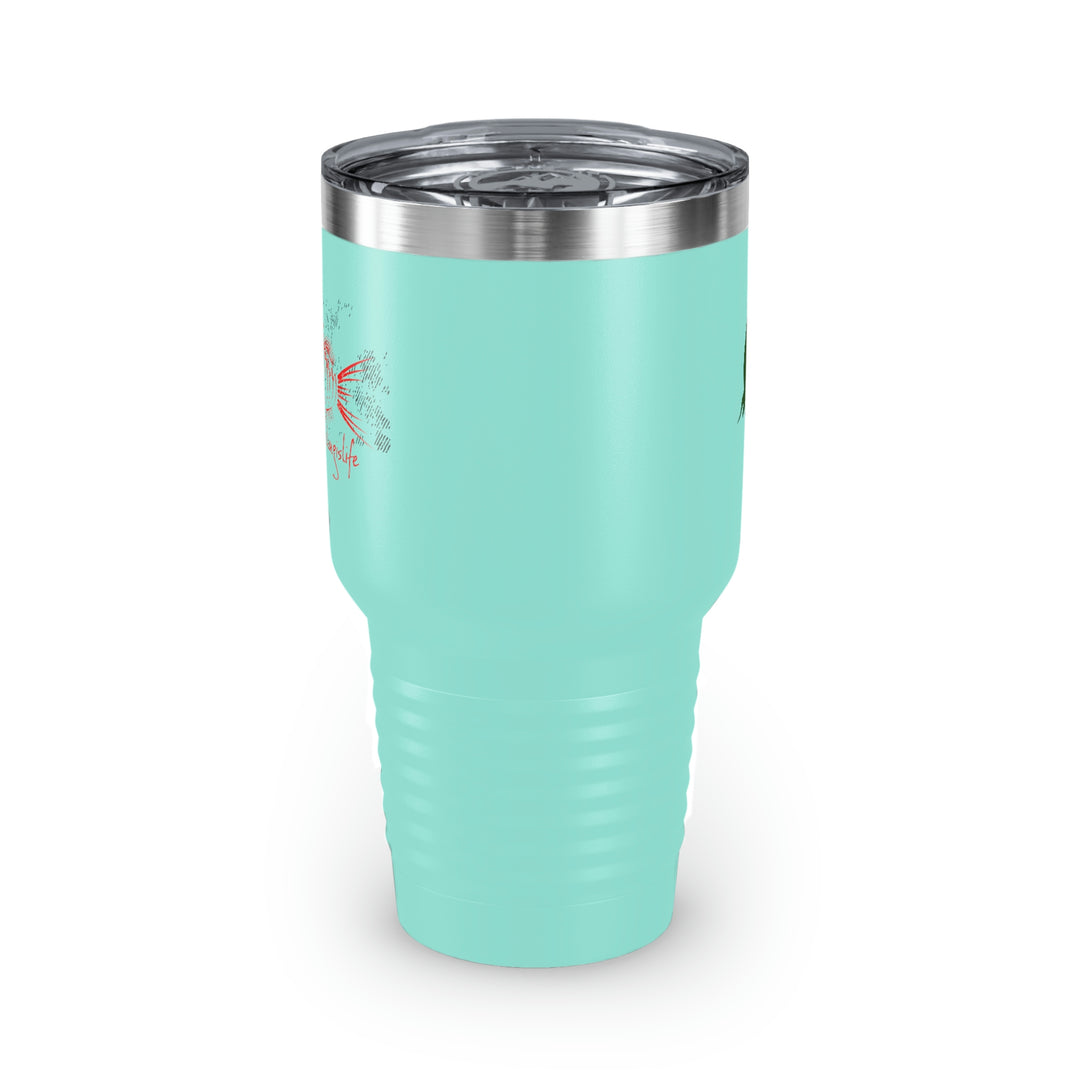 #FishingLife Ringneck Tumbler, 30oz