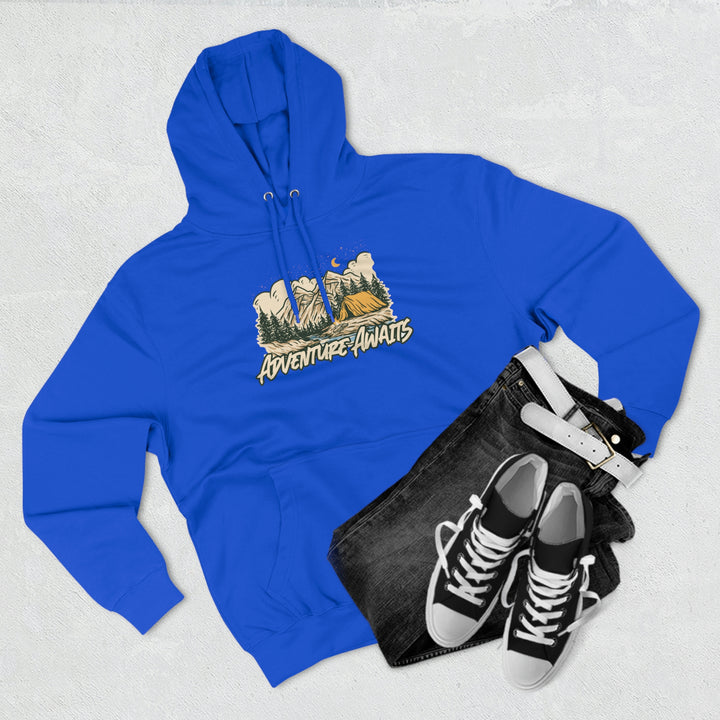 Adventure Awaits - Premium Pullover Hoodie