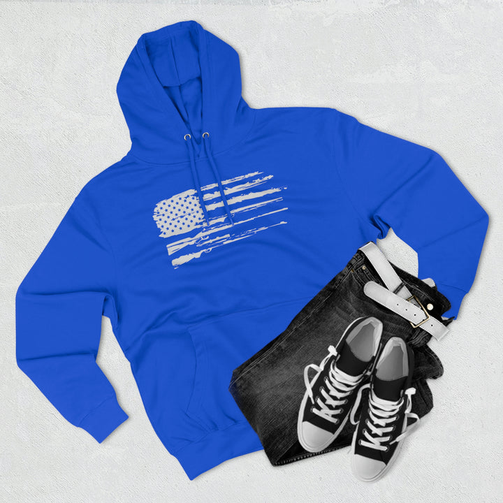 2A Flag - Premium Pullover Hoodie