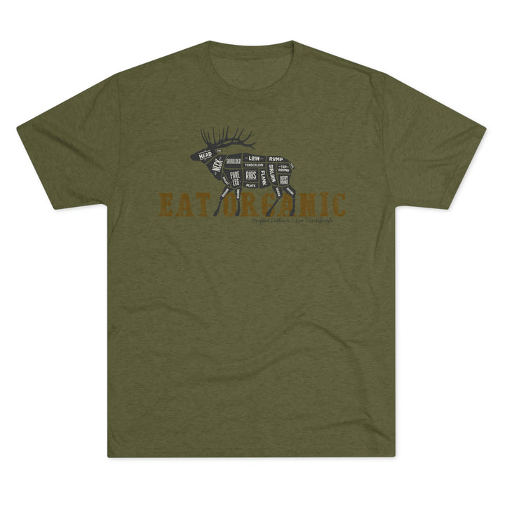 EatOrganic - Elk - Premium Tri-blend Tee