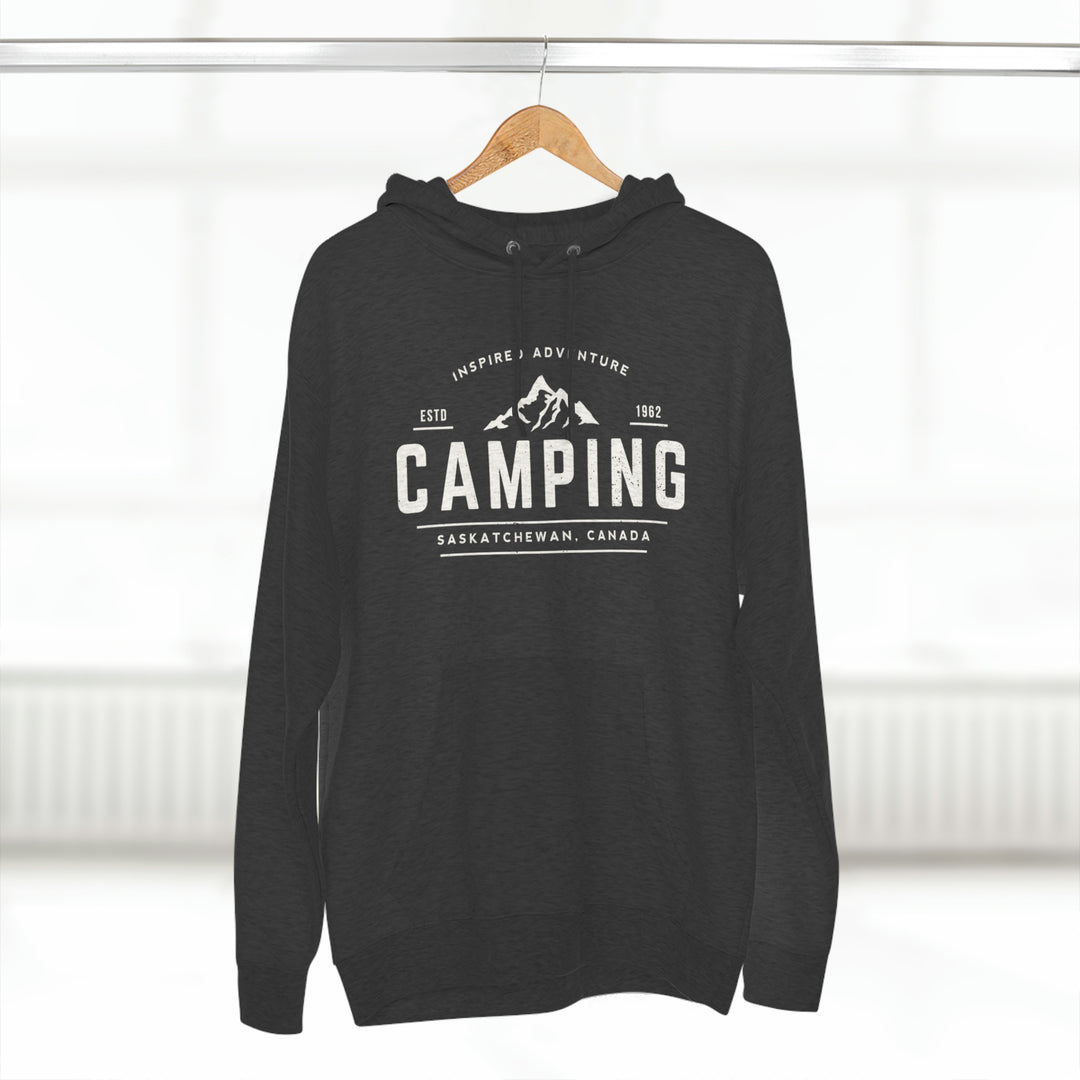 Camping Vintage Premium Pullover Hoodie