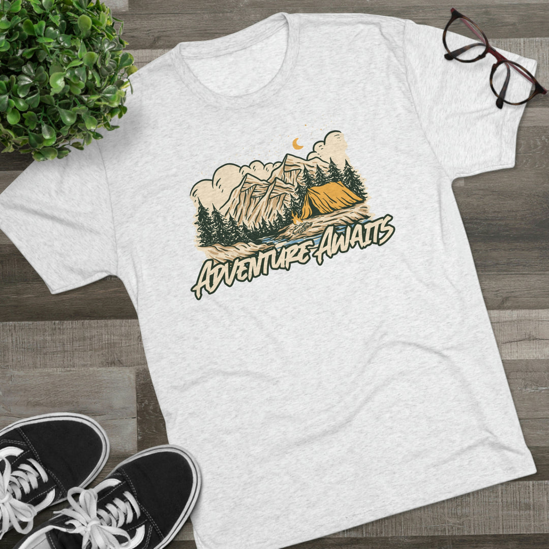 Adventure Awaits - Premium Tri-blend Tee
