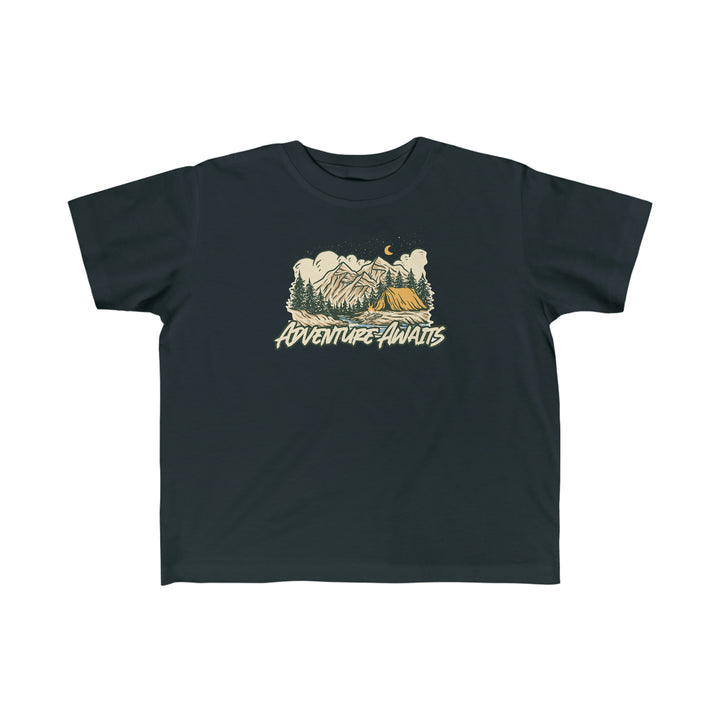 Kid's Adventure Awaits - Fine Jersey Tee