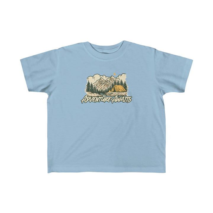 Kid's Adventure Awaits - Fine Jersey Tee