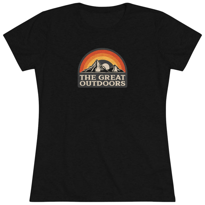 The Great Outdoors Women's Premium Tri-Blend Tee