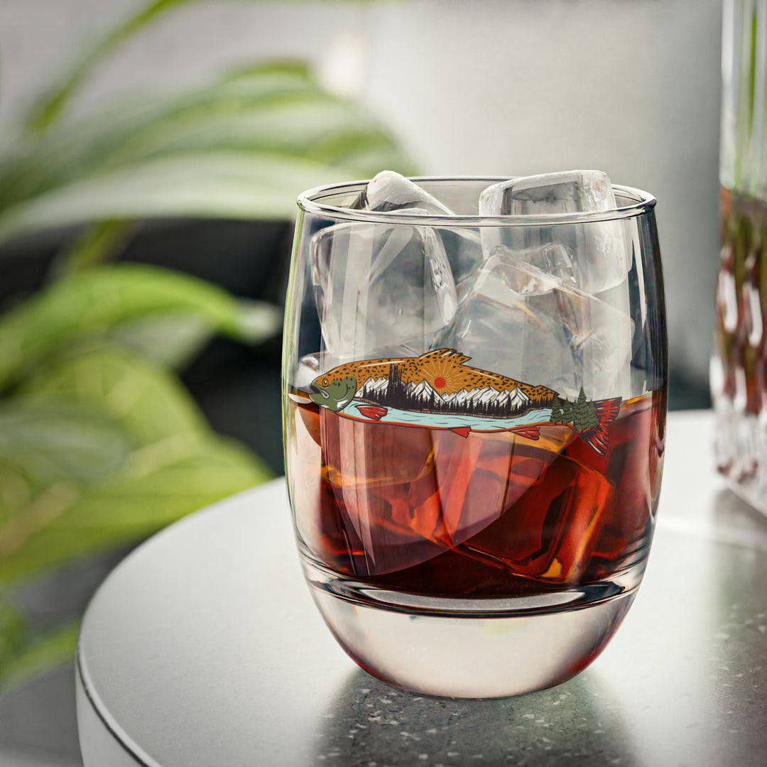 Mountain Trout | Whiskey Glass