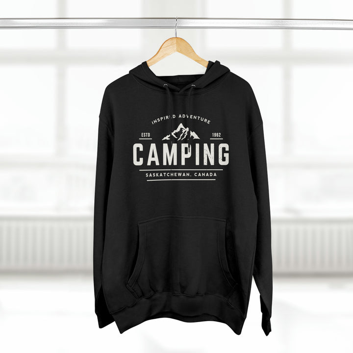 Camping Vintage Premium Pullover Hoodie