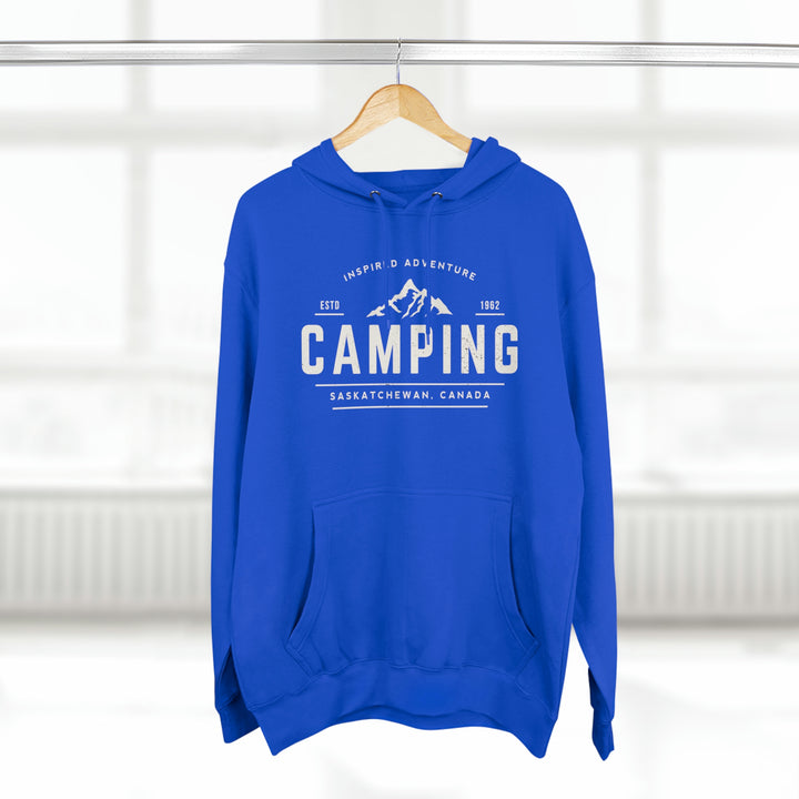 Camping Vintage Premium Pullover Hoodie