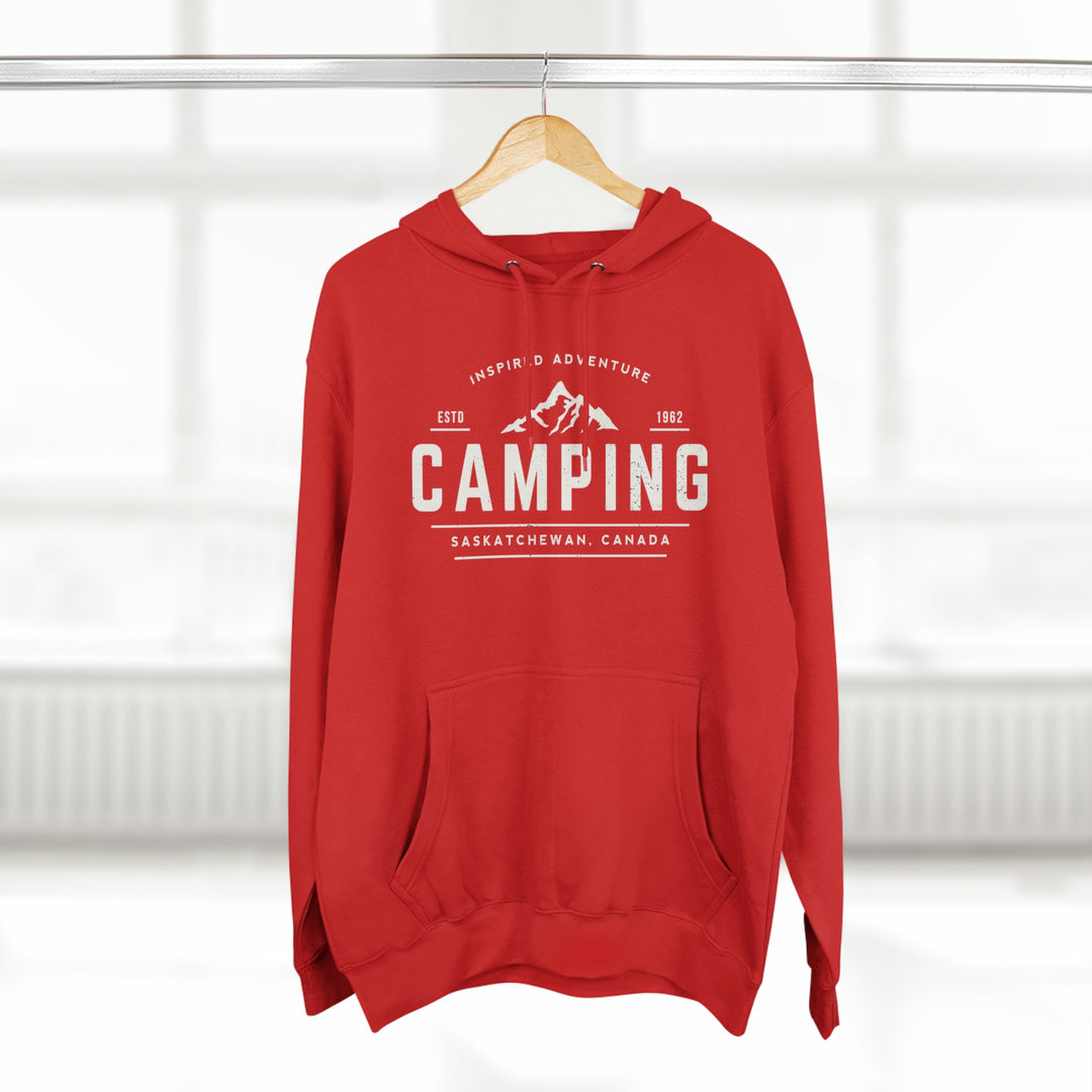 Camping Vintage Premium Pullover Hoodie