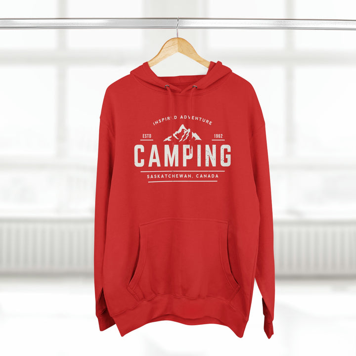Camping Vintage Premium Pullover Hoodie