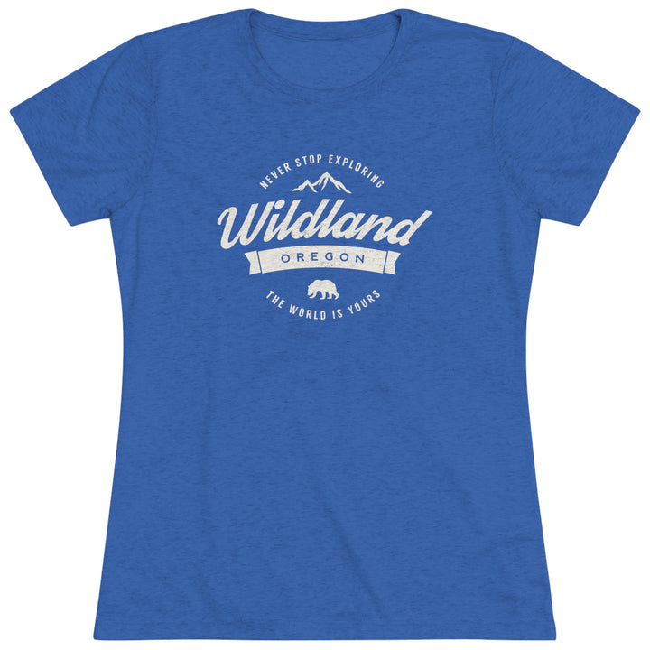 Women's Wildland Premium Tri-Blend Tee