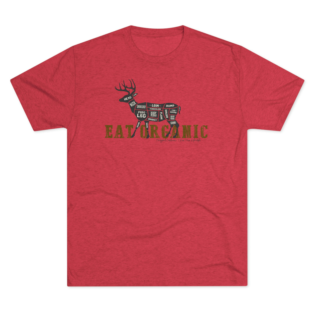 EatOrganic - Deer - Premium Tri-blend Tee