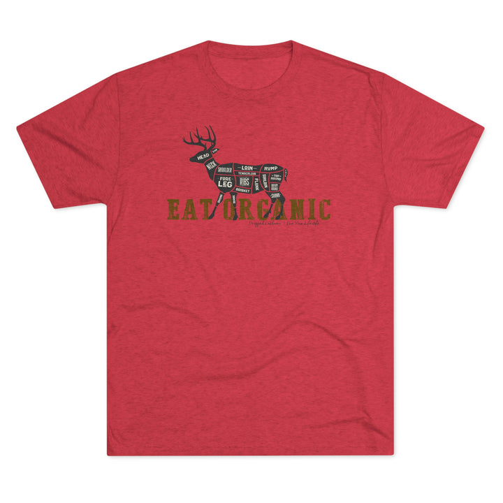 EatOrganic - Deer - Premium Tri-blend Tee