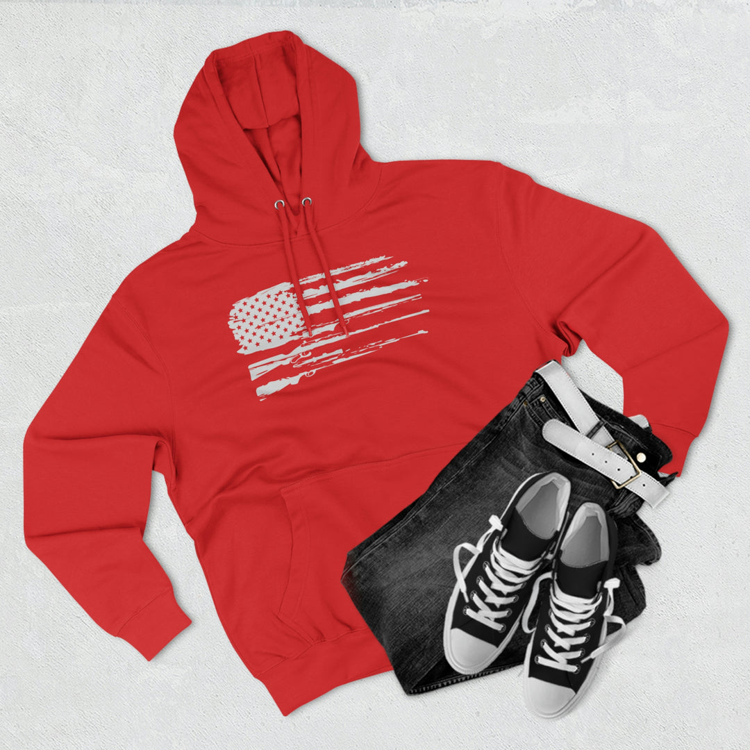 2A Flag - Premium Pullover Hoodie