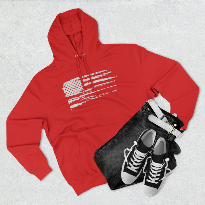 2A Flag - Premium Pullover Hoodie