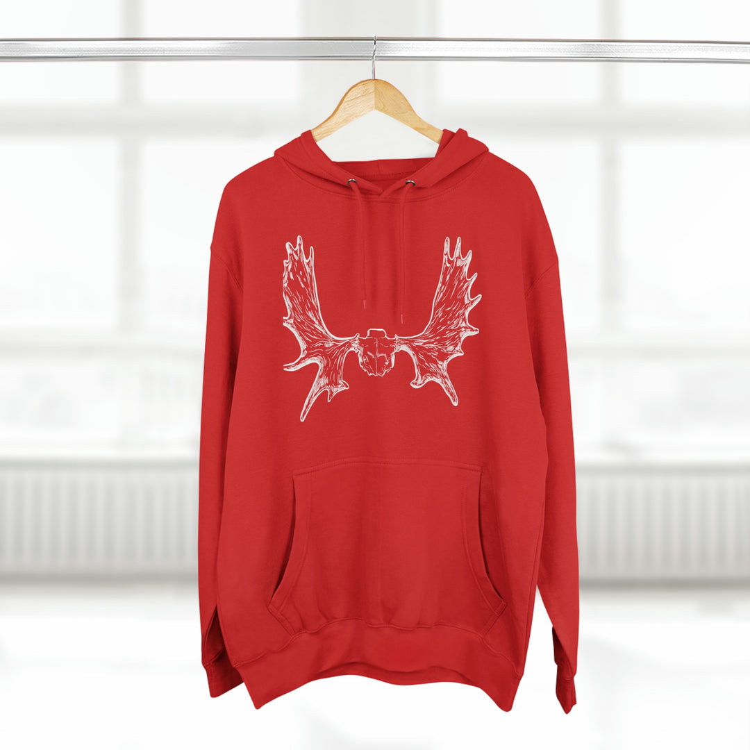 Moose Rack - Premium Pullover Hoodie