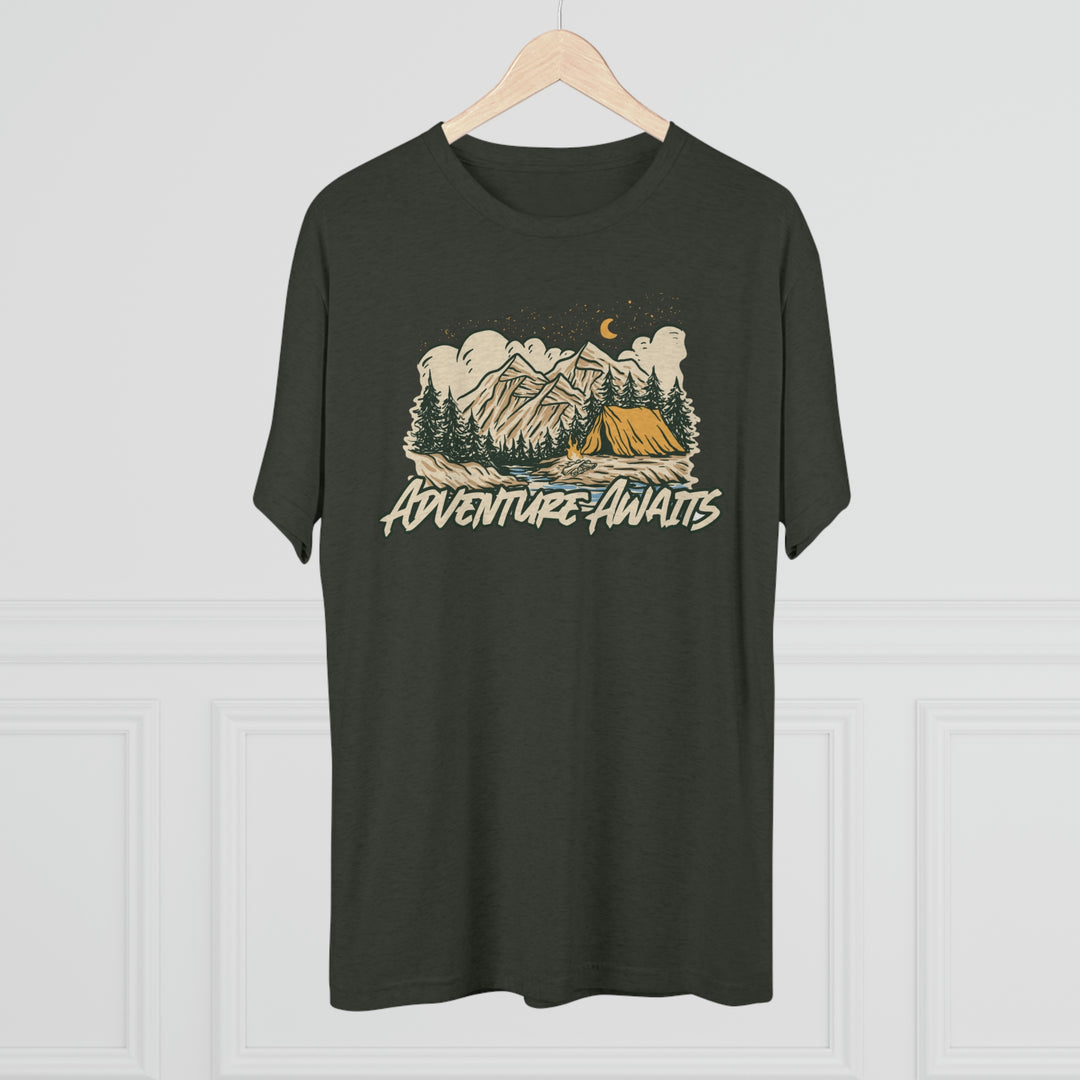 Adventure Awaits - Premium Tri-blend Tee