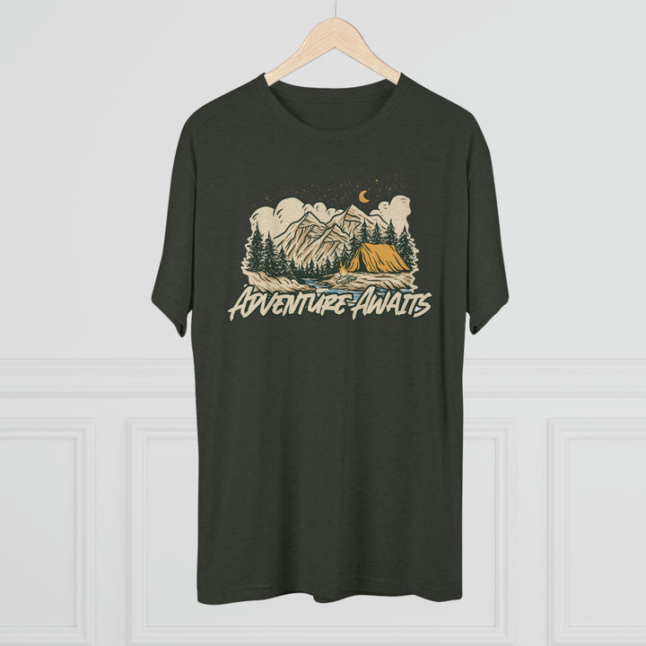 Adventure Awaits - Premium Tri-blend Tee