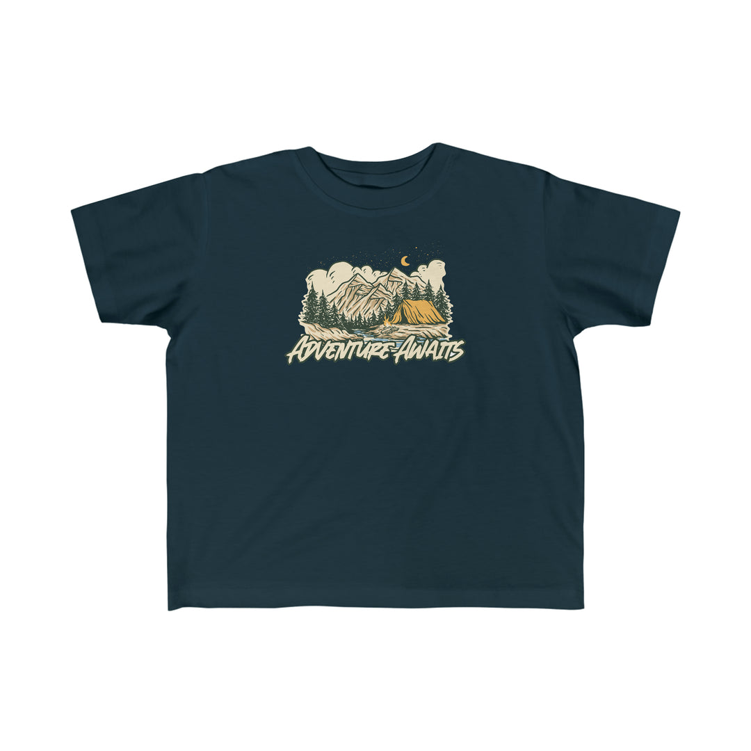 Kid's Adventure Awaits - Fine Jersey Tee