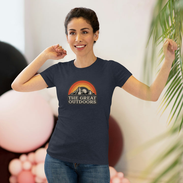 The Great Outdoors Women's Premium Tri-Blend Tee