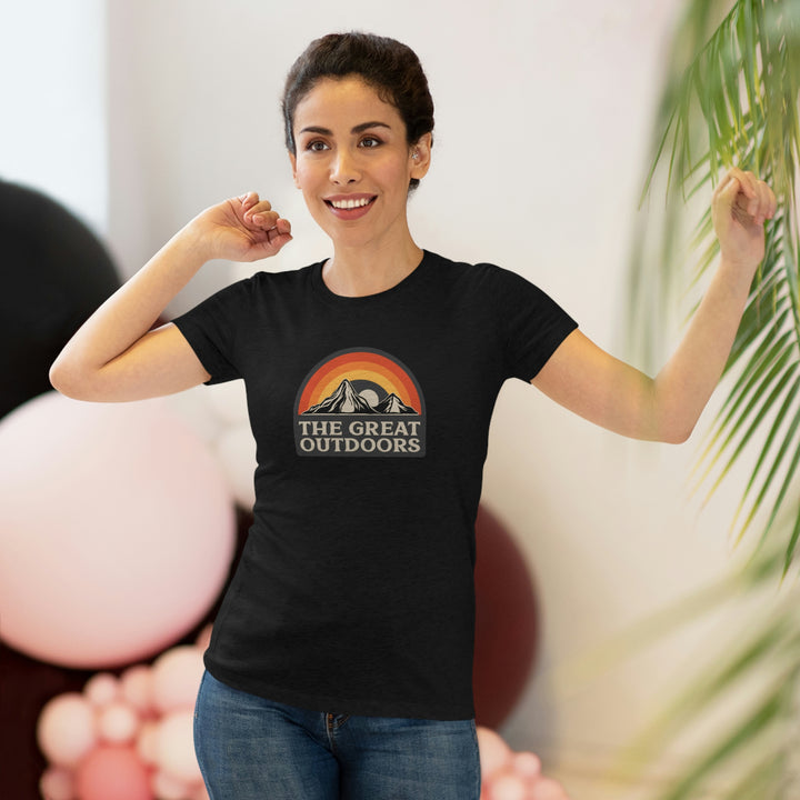 The Great Outdoors Women's Premium Tri-Blend Tee