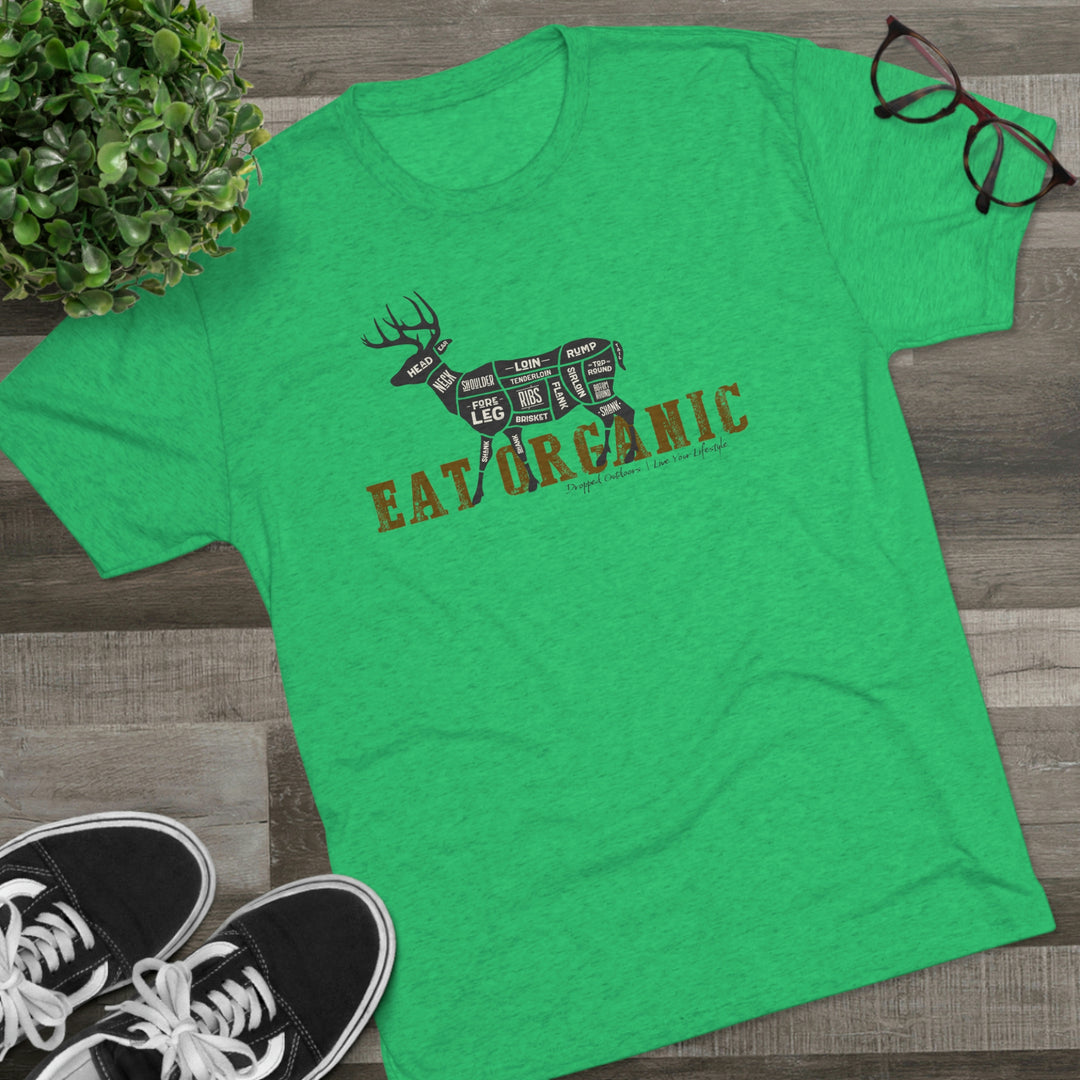 EatOrganic - Deer - Premium Tri-blend Tee