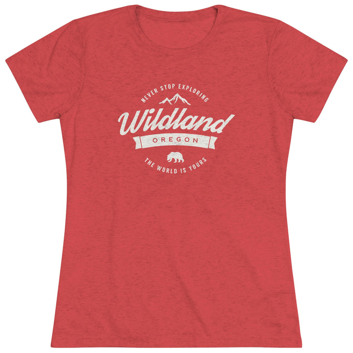 Women's Wildland Premium Tri-Blend Tee