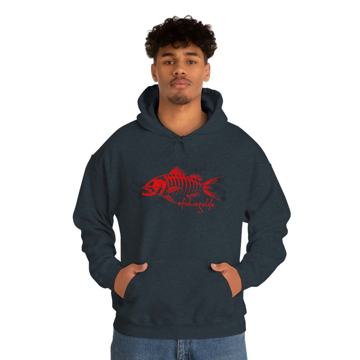 Heavy Weight #fishinglife "Skull" Hoodie