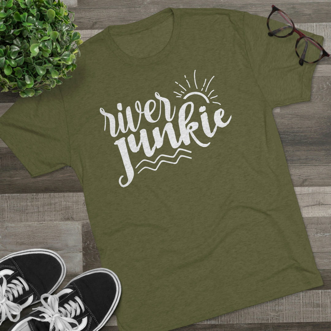 River Junkie - Premium Tri-blend Tee