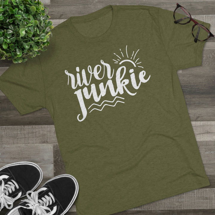 River Junkie - Premium Tri-blend Tee