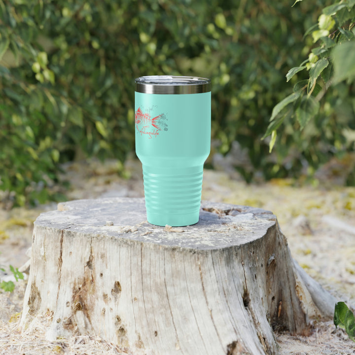 #FishingLife Ringneck Tumbler, 30oz