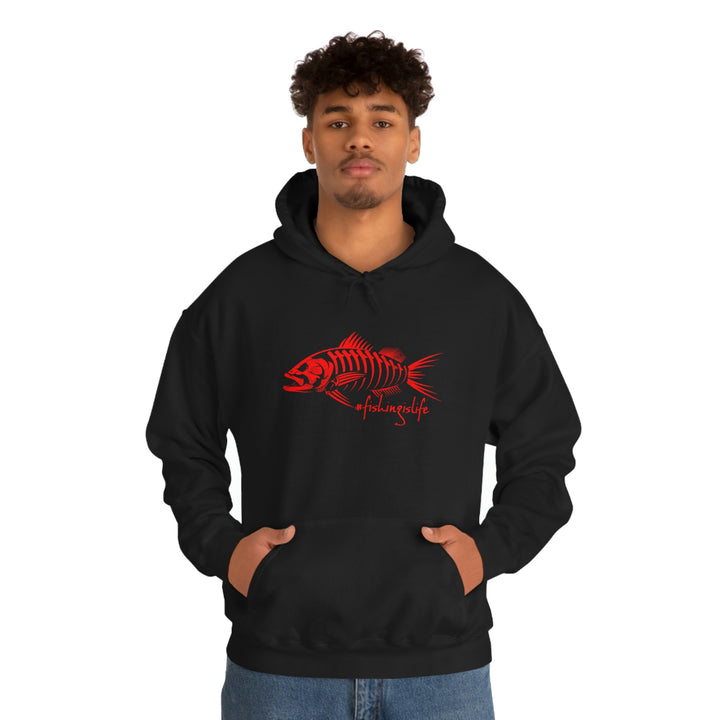 Heavy Weight #fishinglife "Skull" Hoodie