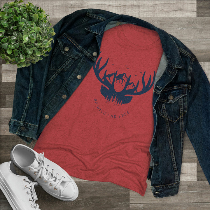 Women's Wild & Free Premium Tri-Blend Tee