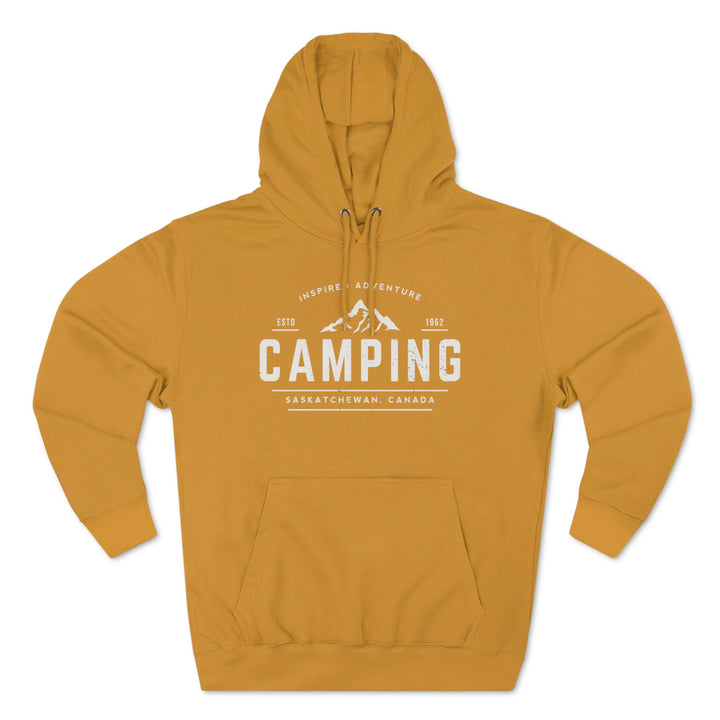 Camping Vintage Premium Pullover Hoodie
