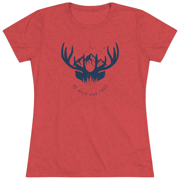 Women's Wild & Free Premium Tri-Blend Tee