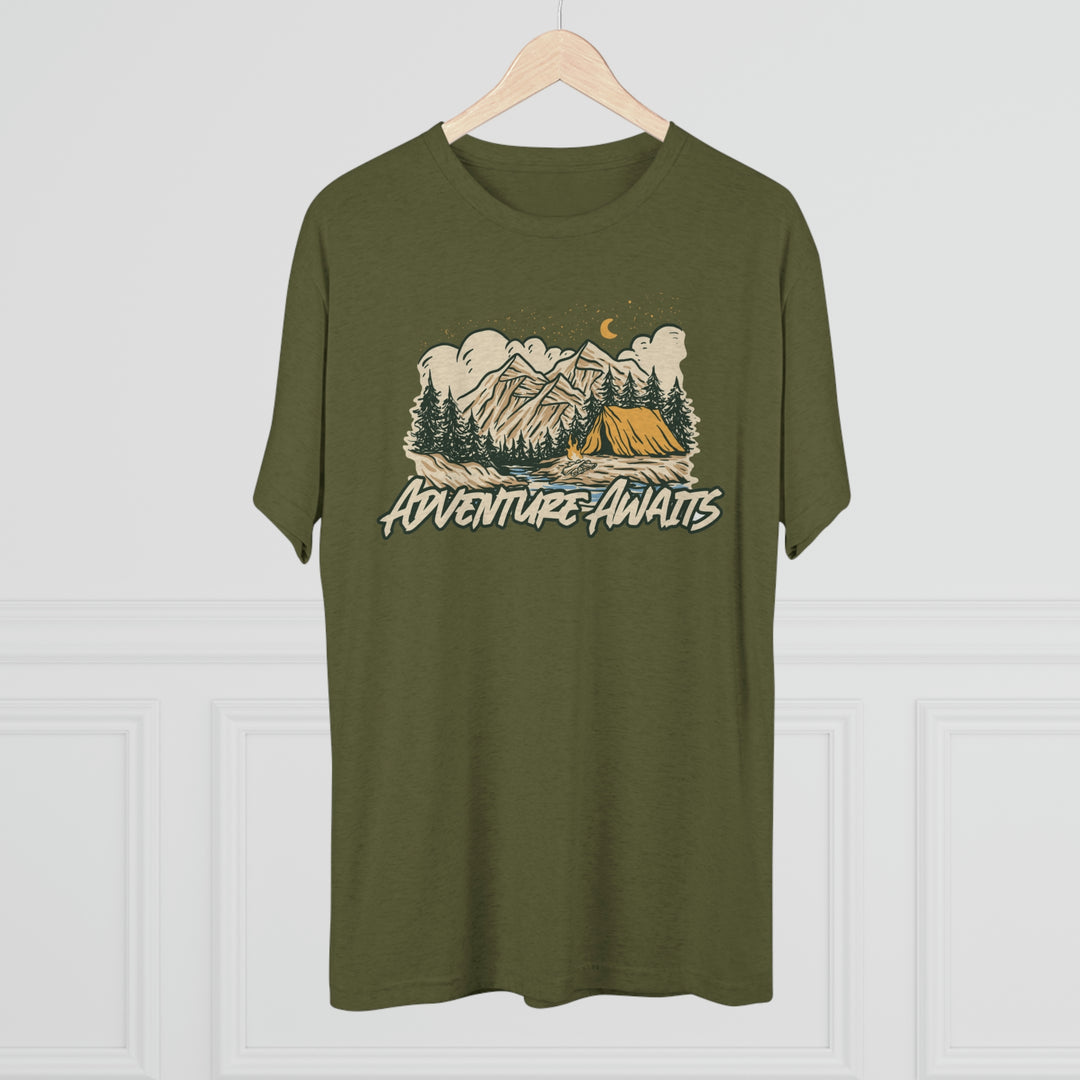 Adventure Awaits - Premium Tri-blend Tee