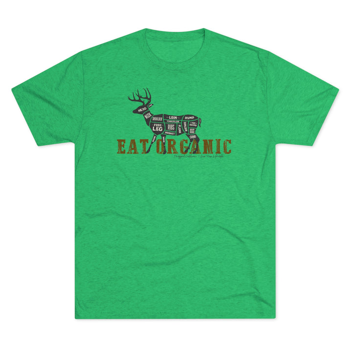 EatOrganic - Deer - Premium Tri-blend Tee