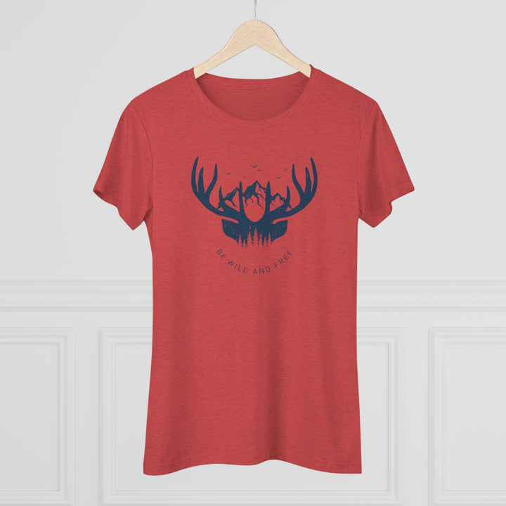 Women's Wild & Free Premium Tri-Blend Tee