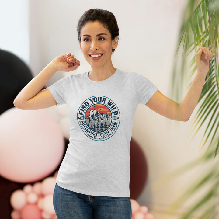 Find Your Wild - Women's Premium Tri-Blend Tee