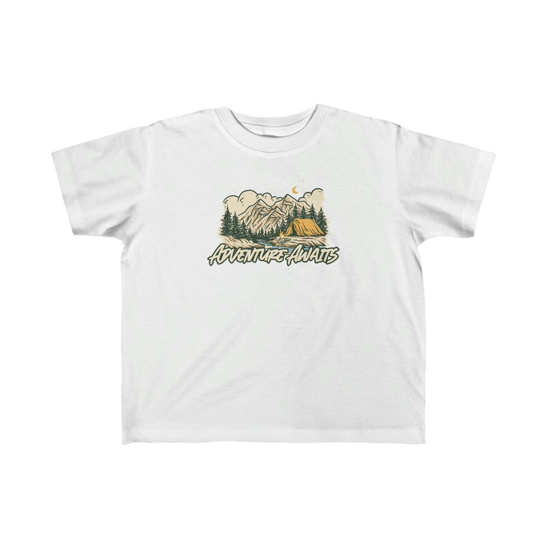 Kid's Adventure Awaits - Fine Jersey Tee