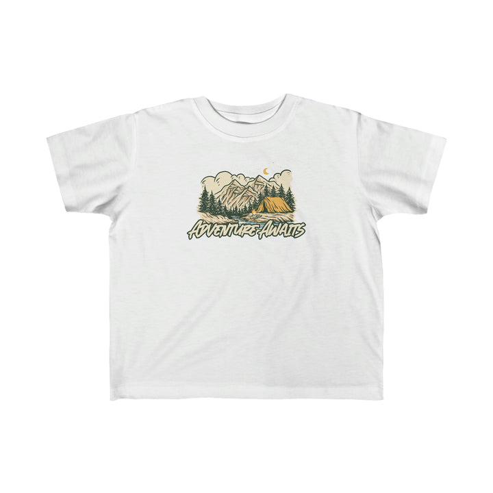 Kid's Adventure Awaits - Fine Jersey Tee