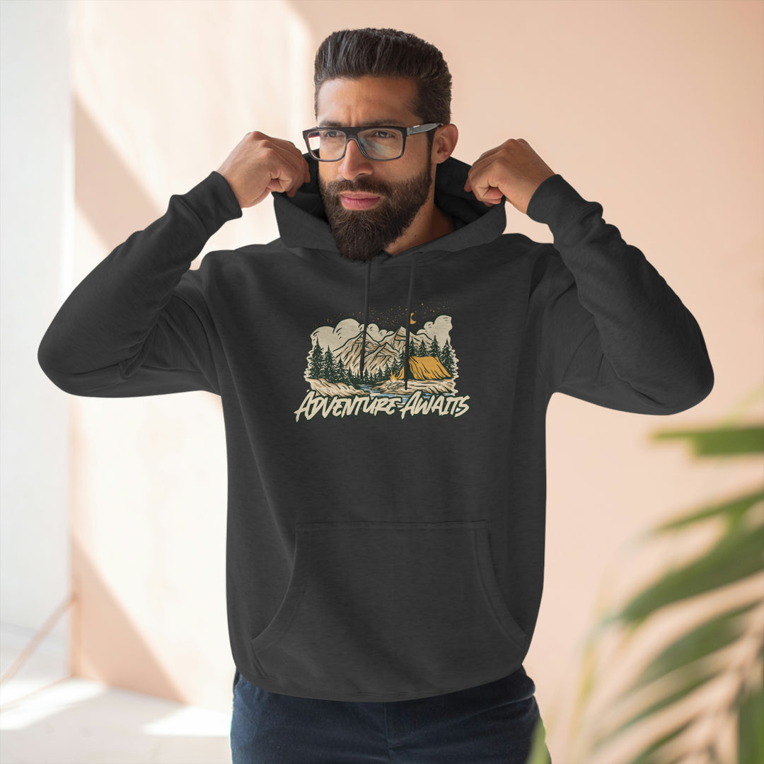 Adventure Awaits - Premium Pullover Hoodie
