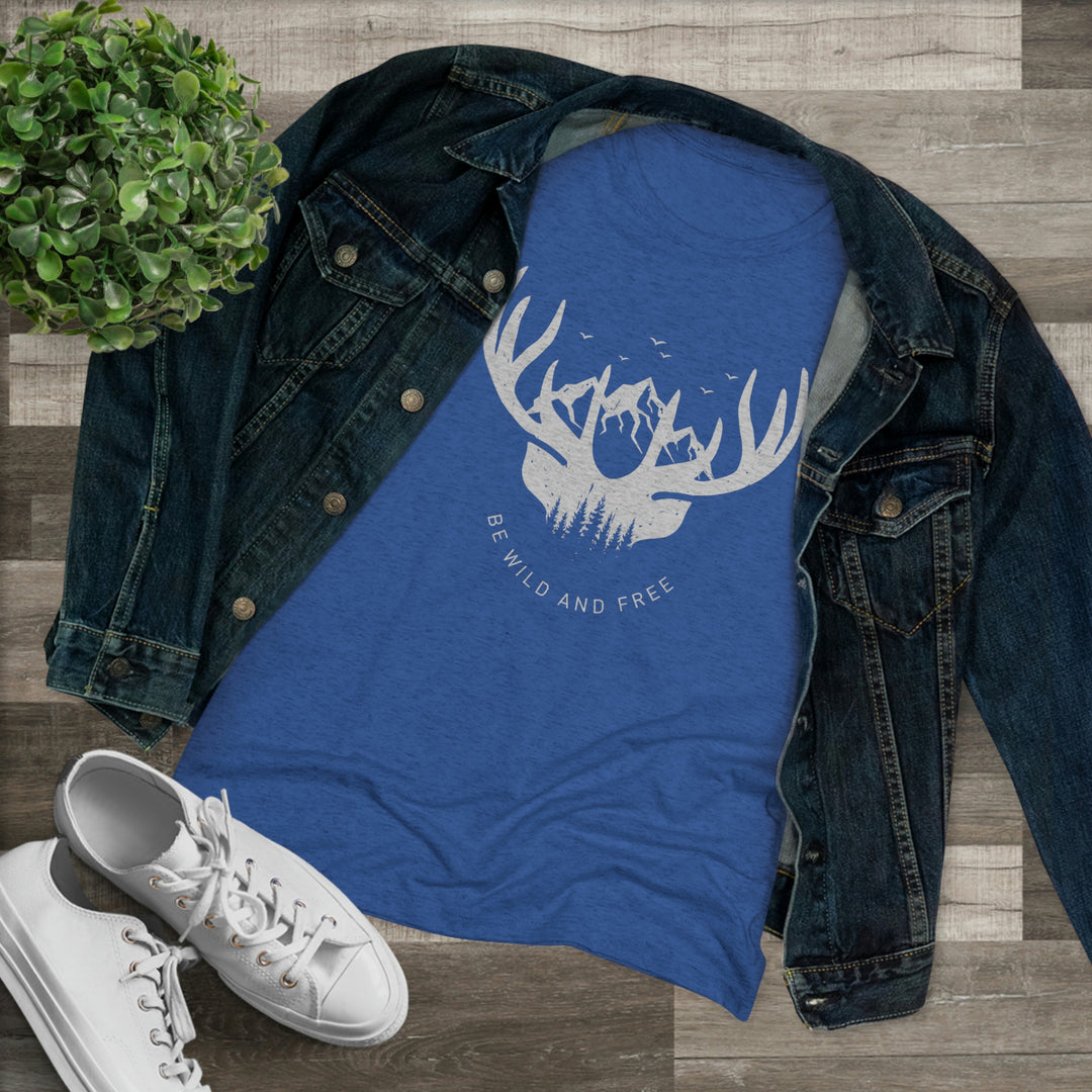 Women's Wild & Free Premium Tri-Blend Tee