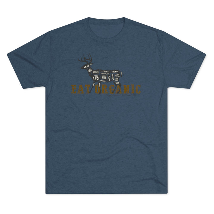 EatOrganic - Deer - Premium Tri-blend Tee