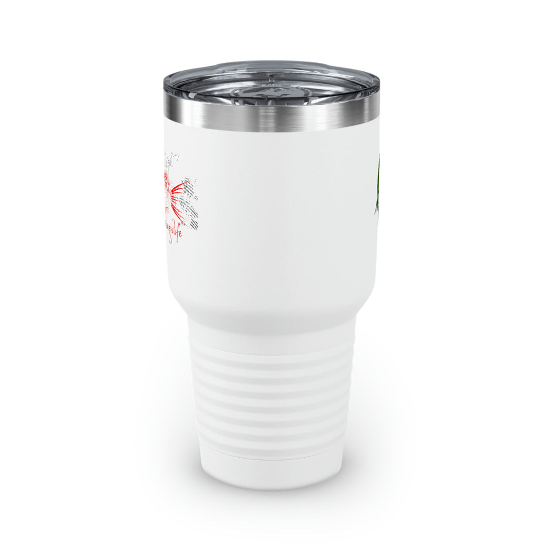 #FishingLife Ringneck Tumbler, 30oz