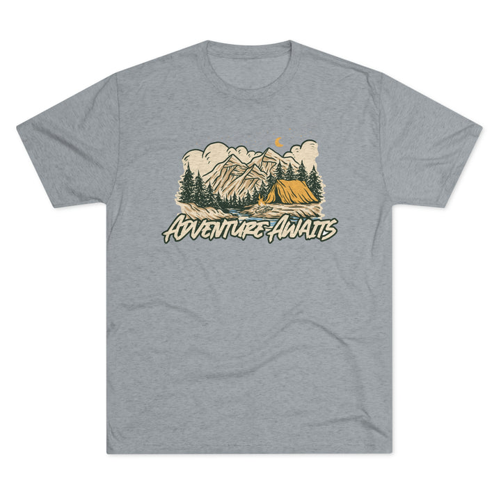 Adventure Awaits - Premium Tri-blend Tee